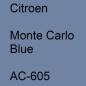 Preview: Citroen, Monte Carlo Blue, AC-605.